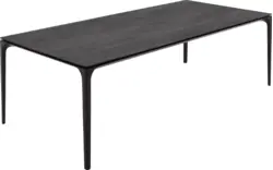 Goossens excellent eettafel uniek zwart eiken - 8231702-goossens-excellent-hygge-eettafel-eiken-zwart-01