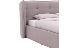 Goossens gestoffeerd bedframe canon wit stof - 8231710-07