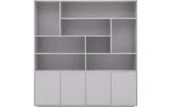Goossens basic buffetkast madrid grijs melamine - 8231711-01
