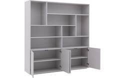 Goossens basic buffetkast madrid grijs melamine - 8231711-01