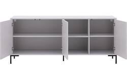 Goossens basic dressoir madrid grijs melamine - 8231712-01