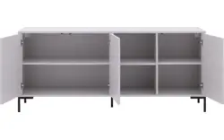 Goossens basic dressoir madrid grijs melamine - 8231712-01