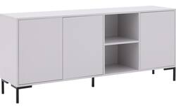 Goossens basic dressoir madrid grijs melamine - 8231712-01