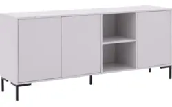 Goossens basic dressoir madrid grijs melamine - 8231712-01