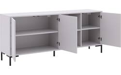 Goossens basic dressoir madrid grijs melamine - 8231712-01