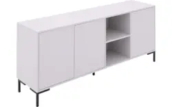 Goossens basic dressoir madrid grijs melamine - 8231712-01