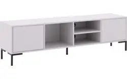 Goossens basic tv meubel madrid grijs melamine - 8231713-01