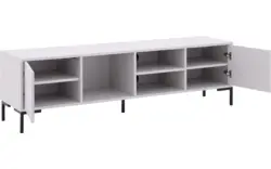 Goossens basic tv meubel madrid grijs melamine - 8231713-01