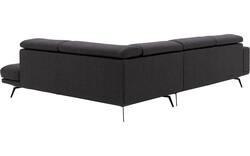 Goossens hoekbank viggo bruin stof - 8231818-01