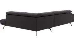 Goossens hoekbank viggo bruin stof - 8231818-01
