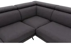 Goossens hoekbank viggo bruin stof - 8231818-01