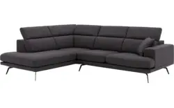 Goossens hoekbank viggo bruin stof - 8231818-gespiegeld-01