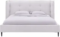 Goossens gestoffeerd bedframe octaaf grijs stof - 8231830-goossens-canon-bedframe-stof-01