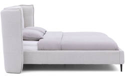 Goossens gestoffeerd bedframe octaaf grijs stof - 8231830-goossens-canon-bedframe-stof-01