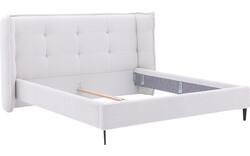Goossens gestoffeerd bedframe octaaf grijs stof - 8231830-goossens-canon-bedframe-stof-01