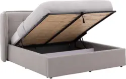 stof boucle lichtgrijs