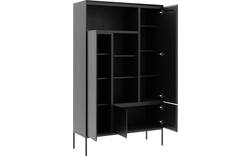 Goossens excellent opbergkast vic zwart eiken - 8231844-goossens-vic-opbergkast-eiken-01