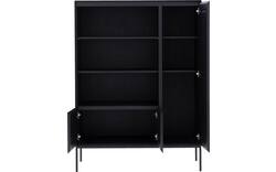 Goossens excellent opbergkast vic zwart eiken - 8231845-goossens-vic-opbergkast-eiken-02