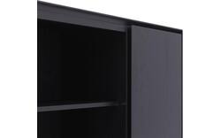 Goossens excellent opbergkast vic zwart eiken - 8231845-goossens-vic-opbergkast-eiken-01