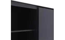 Goossens excellent opbergkast vic zwart eiken - 8231845-goossens-vic-opbergkast-eiken-01