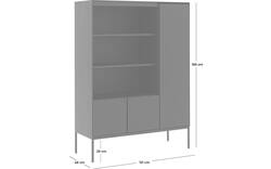 Goossens excellent opbergkast vic zwart eiken - 8231845-goossens-vic-opbergkast-eiken-01