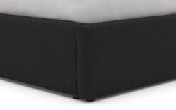 Goossens gestoffeerd bedframe canon zwart stof - 8231854-goossens-canon-bedframe-stof-01