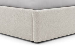 Goossens gestoffeerd bedframe canon beige stof - 8231855-goossens-canon-bedframe-stof-01