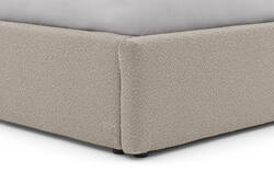 Goossens gestoffeerd bedframe canon bruin stof - 8231856-goossens-canon-bedframe-stof-01