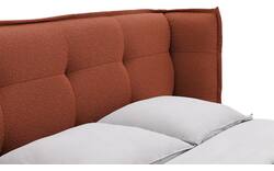 Goossens gestoffeerd bedframe canon rood stof - 8231858-goossens-canon-bedframe-stof-01