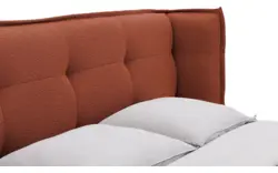Goossens gestoffeerd bedframe canon rood stof - 8231858-goossens-canon-bedframe-stof-01