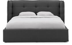 Goossens gestoffeerd bedframe canon grijs stof - 8231860-goossens-canon-bedframe-stof-01