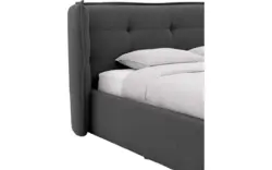 Goossens gestoffeerd bedframe canon grijs stof - 8231860-goossens-canon-bedframe-stof-01