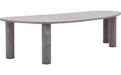 Goossens eettafel stone grijs beton - 8231885-goossens-stone-eettafel-beton-grijs-01