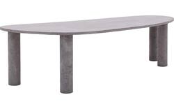 Goossens eettafel stone grijs beton - 8231886-goossens-stone-eettafel-beton-grijs-01