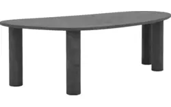 Goossens eettafel stone grijs beton - 8231906-goossens-stone-eettafel-beton-grijs-01
