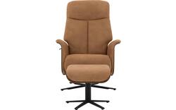 Goossens excellent relaxstoel sassari bruin micro leer - 8232084-goossens-excellent-sassari-fauteuil-micro-leer-01