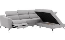 Goossens excellent hoekbank elmer grijs stof - 8232562-goossens-excellent-elmer-bank-stof-grijs-01