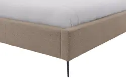 Goossens gestoffeerd bedframe octaaf bruin stof - 8232571-goossens-octaaf-bedframe-stof-01