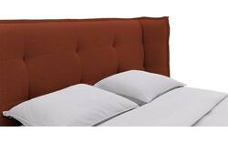 Goossens gestoffeerd bedframe octaaf rood stof - 8232573-goossens-octaaf-bedframe-stof-01