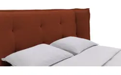 Goossens gestoffeerd bedframe octaaf rood stof - 8232573-goossens-octaaf-bedframe-stof-01