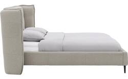 Goossens gestoffeerd bedframe octaaf wit stof - 8232575-goossens-octaaf-bedframe-stof-01