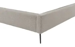 Goossens gestoffeerd bedframe octaaf wit stof - 8232575-goossens-octaaf-bedframe-stof-01
