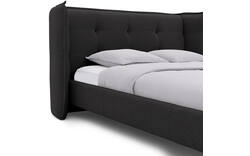 Goossens gestoffeerd bedframe octaaf grijs stof - 8232576-goossens-octaaf-bedframe-stof-02