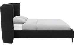 Goossens gestoffeerd bedframe octaaf grijs stof - 8232576-goossens-octaaf-bedframe-stof-01