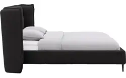Goossens gestoffeerd bedframe octaaf grijs stof - 8232576-goossens-octaaf-bedframe-stof-01