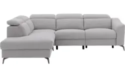 Goossens excellent hoekbank elmer grijs stof - 8232627-01