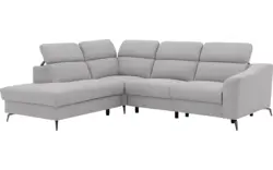 Goossens excellent hoekbank elmer grijs stof - 8232627-01