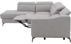 Goossens excellent hoekbank elmer grijs stof - 8232627-01
