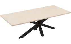 Goossens eettafel stone beige beton - 8233031-goossens-stone-los-blad-beton-01