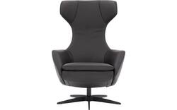Goossens excellent relaxstoel ardea bruin leer - 8233040-goossens-excellent-ardea-fauteuil-leer-01